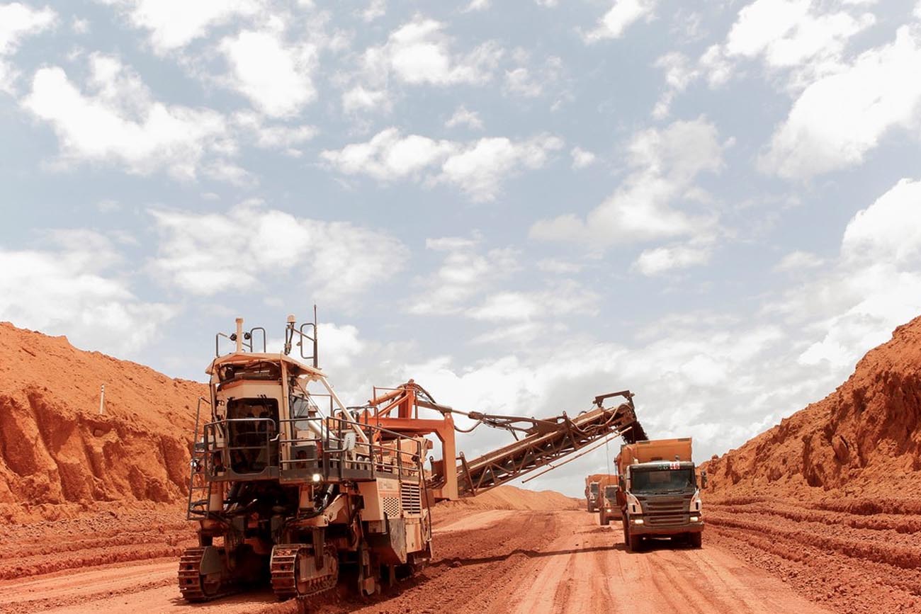 Mining heavy operations